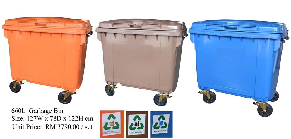 660L  Recycle Bins