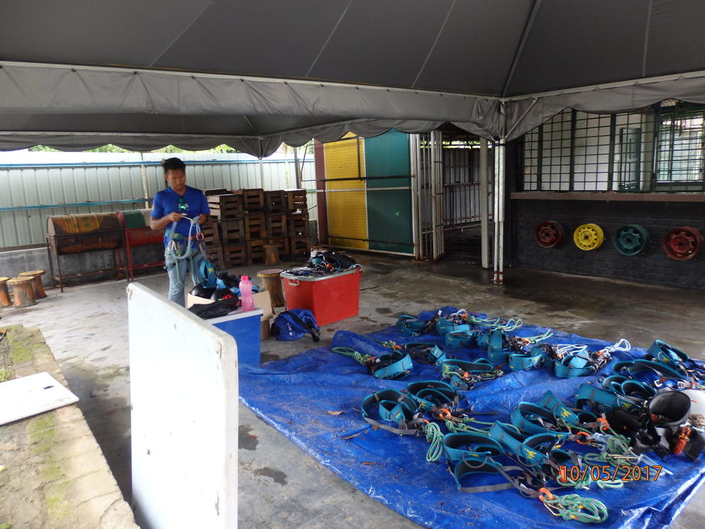 Preparing Safety Item For Travelog by Ranger Azam