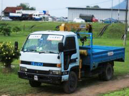 Scania Lorry Crane Hiab