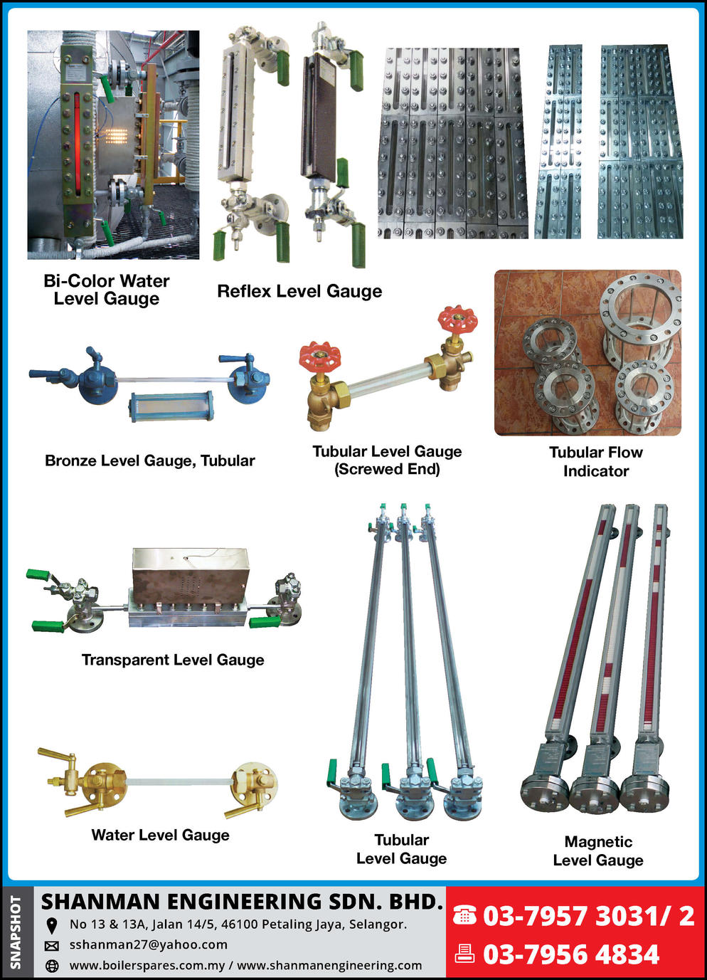 Shanman Level Measuring Instruments