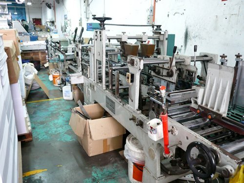 Diecut and Gluer Deparment