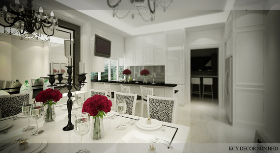 Dining + kitchen