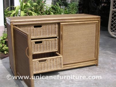 Rattan Cabinet