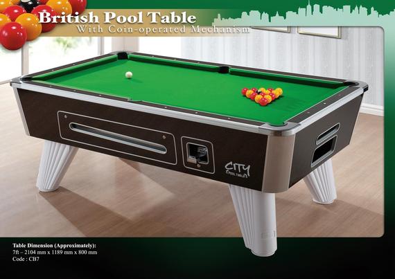 British Pool Table