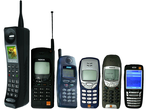 three mobile communication