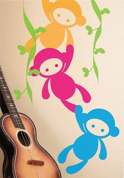 Jungle Urby Monkeys decal