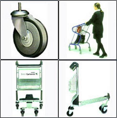 Supermarket Trolley Wheels