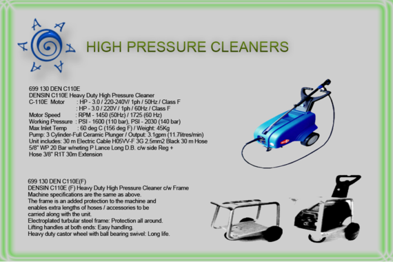 High Pressure Cleaners