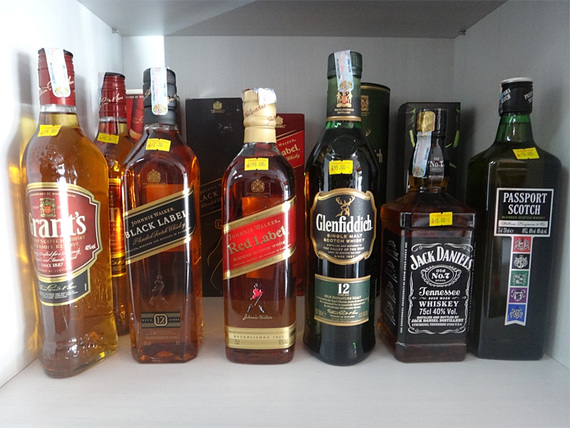 Liquor – different types of Whisky