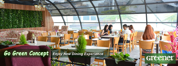 New Dining Experience - Go Green Concept 