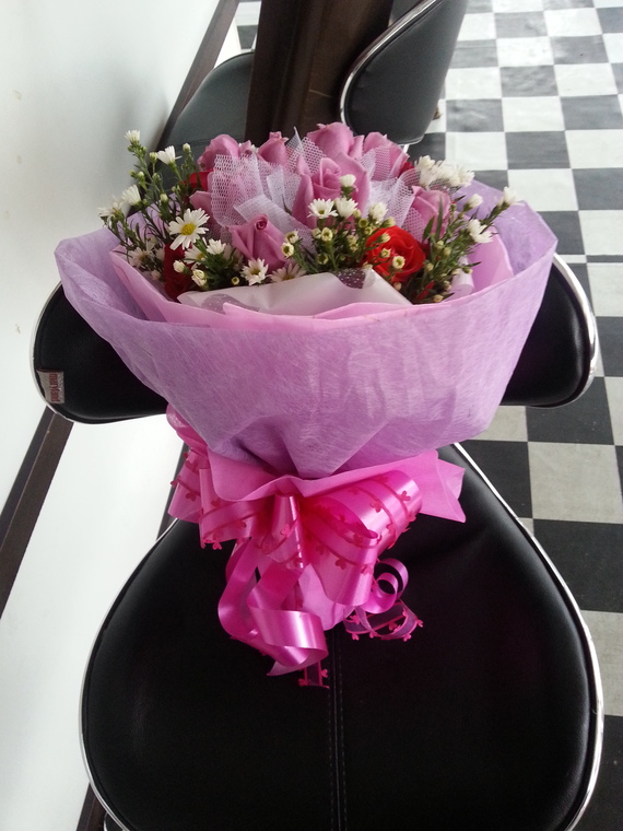beautiful  pink   bouquet  rm70