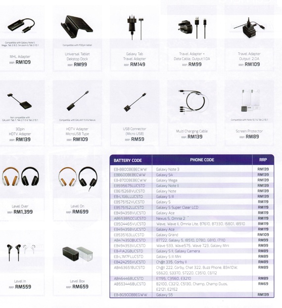 Accessories & Chargers