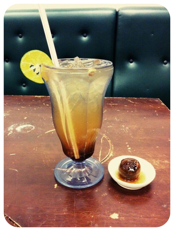 Honey plum juice