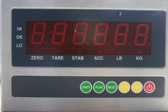 weighing indicator