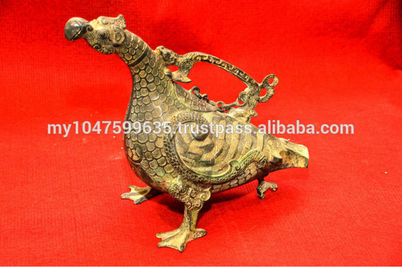 Zhao Qing bird statue spring and early