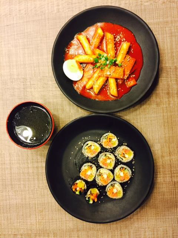 Ddeokbokki   Kimbab set