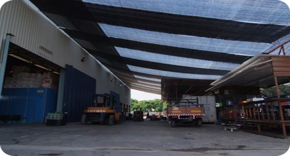 Chiller, Unloading and Loading Area
