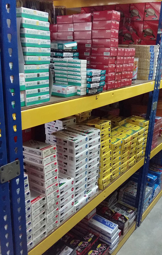 Variety of stationery