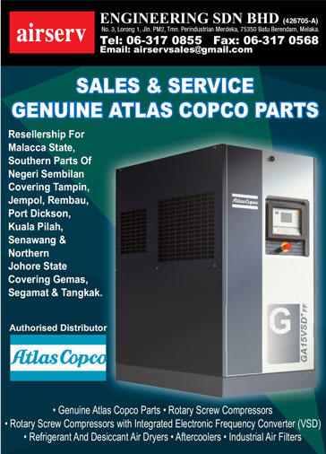 AIRSERV ENGINEERING SDN. BHD._SP19/20 Ads_Compressors - Air & Gas