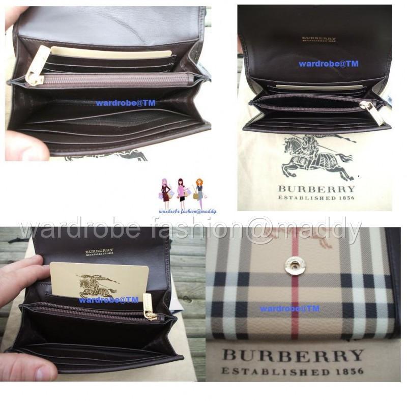 BURBERRY LADIES HAYMARKET wallet (style:LS MS MOLLY HYM