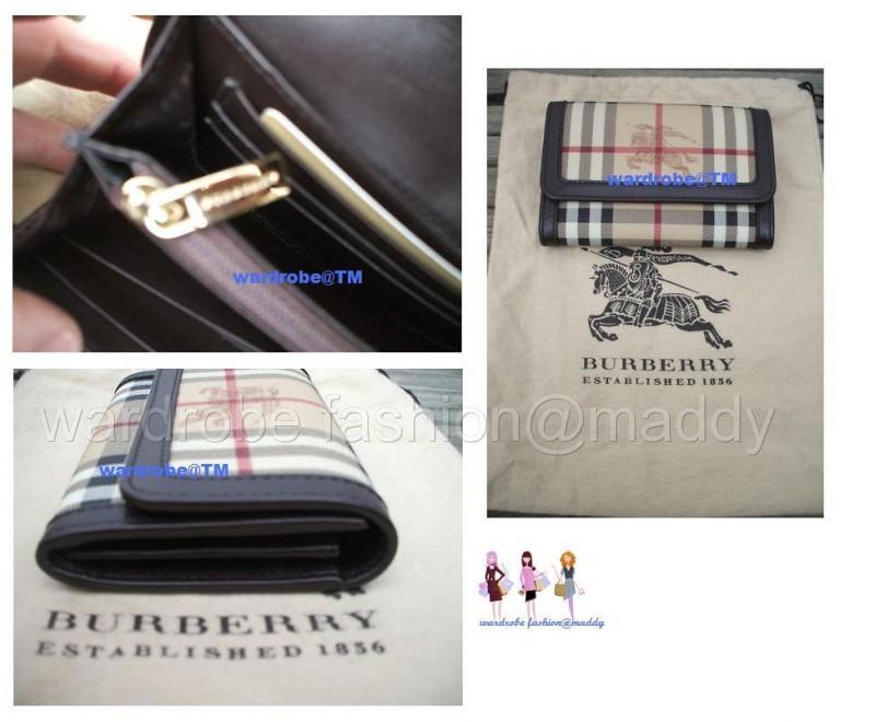 BURBERRY LADIES HAYMARKET wallet (style:LS MS MOLLY HYM