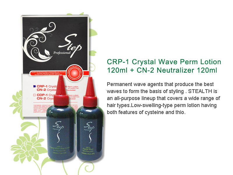 CRP-1 Crystal Wave Perm Lotion + Cn-2 Neutralizer