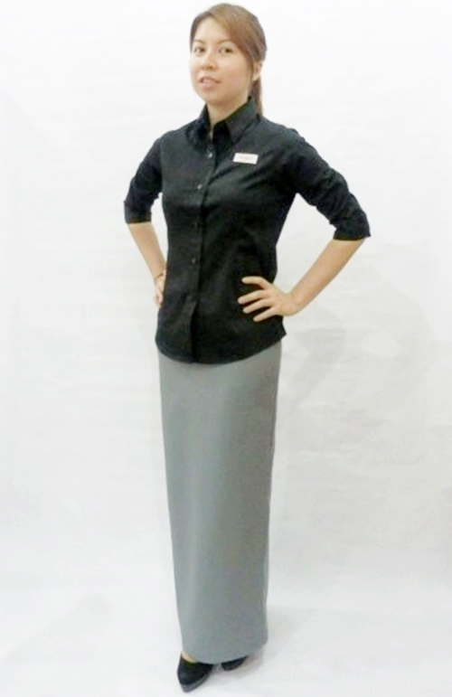 Formal Shirt With Long Skirts