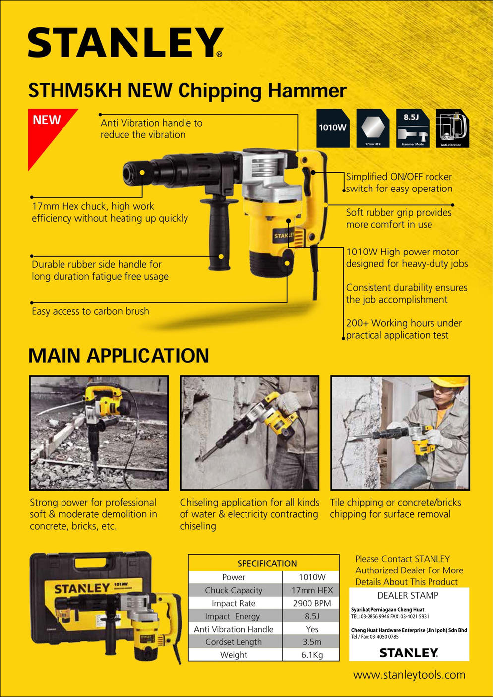 STANLEY STHM5KH 1010W