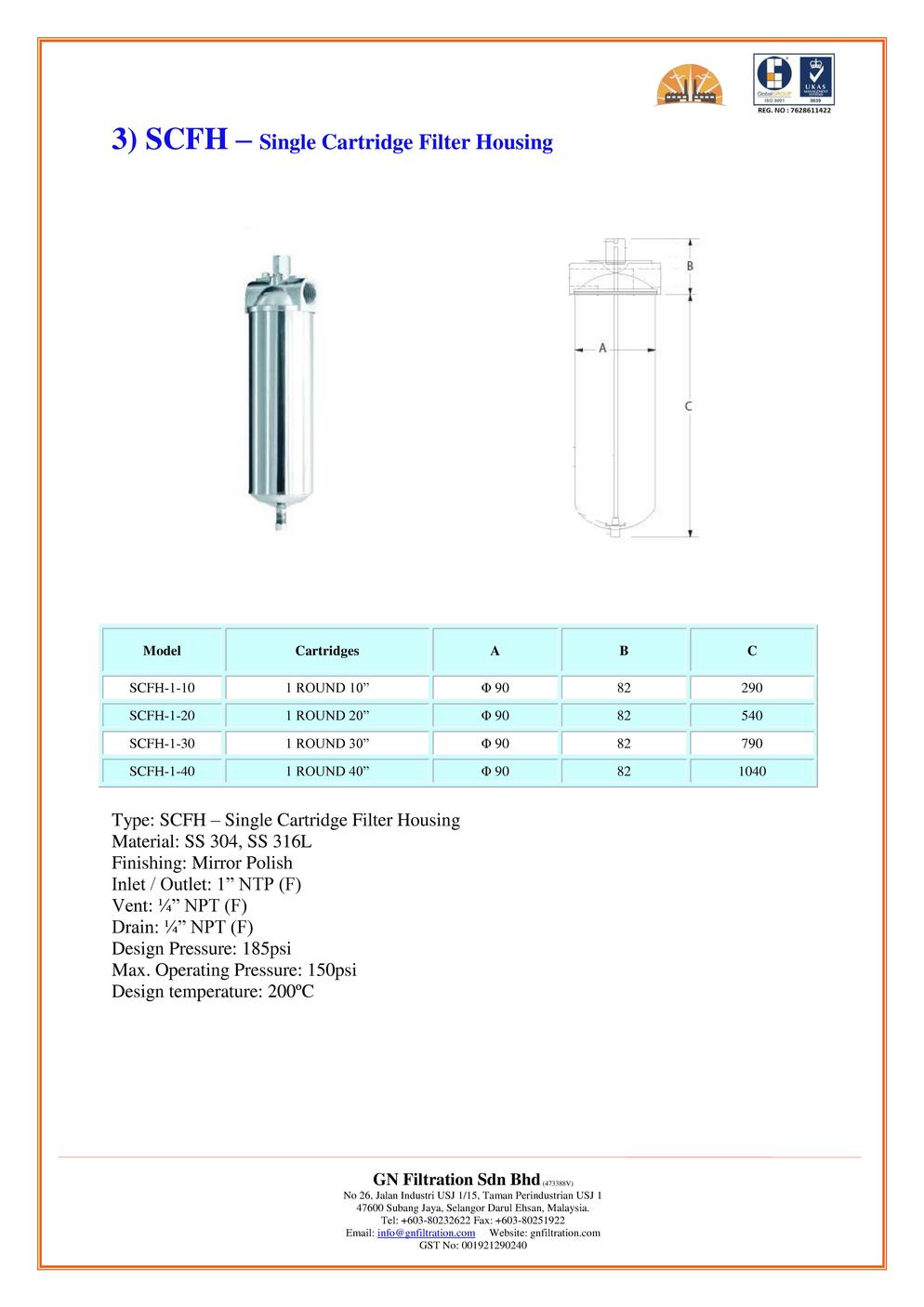 GN FILTER HOUSING