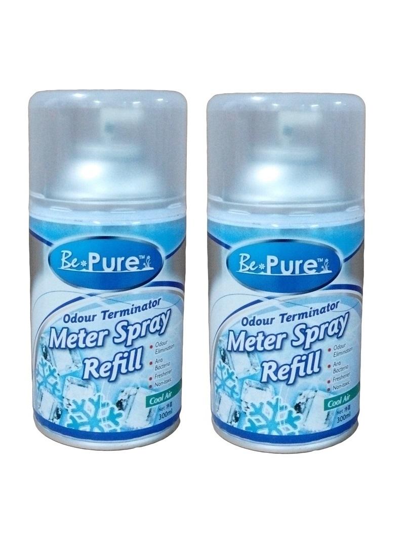 Odour Terminator Meter Spray Refill (Twin Pack) - Cool Air