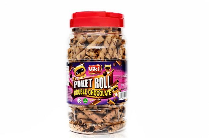 Poket Roll 450g - Double Chocolate