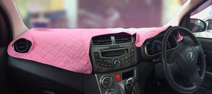 Pink Lady Dashboard Cover Mat