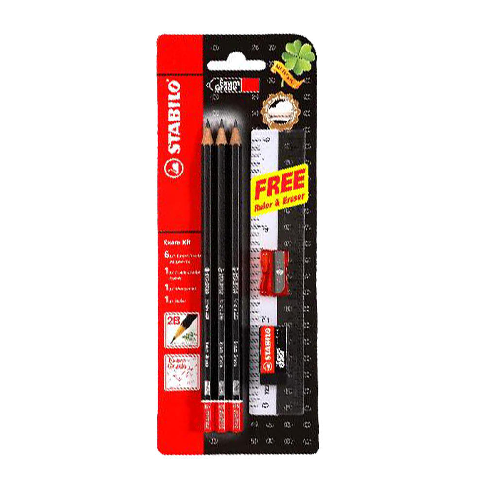 Stabilo 288BL6S1 6pcs 2B Pencil Set