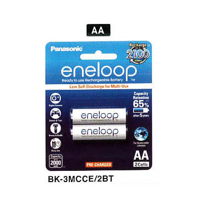 Panasonic BK-3MCCE/2BT AA Battery