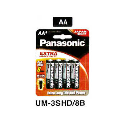 Panasonic UM-3SHD/8B AA Battery