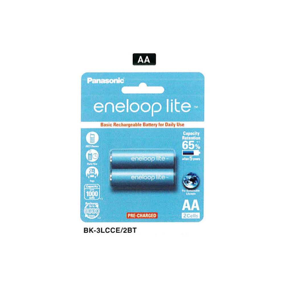 Panasonic BK-3LCCE/2BT AA Battery