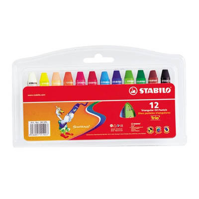 Stabilo 2612PL Triangular Oil Pastel