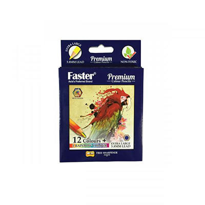 Faster 383-13s 13Colour Premium Colour Pencil