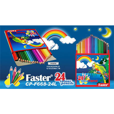 F-668 24L Faster Colour Pencil