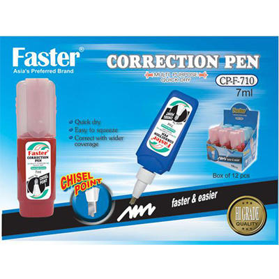 F-710 7ml Faster Correction Pen