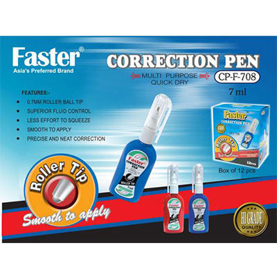 F-708 7ml Faster Correction Pen