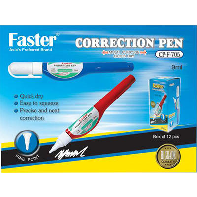 F-705 9ml Faster Correction Pen