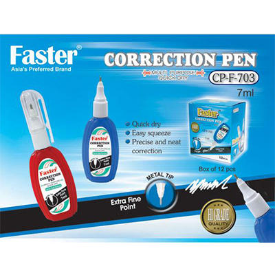 F-703 7ml Faster Correction Pen