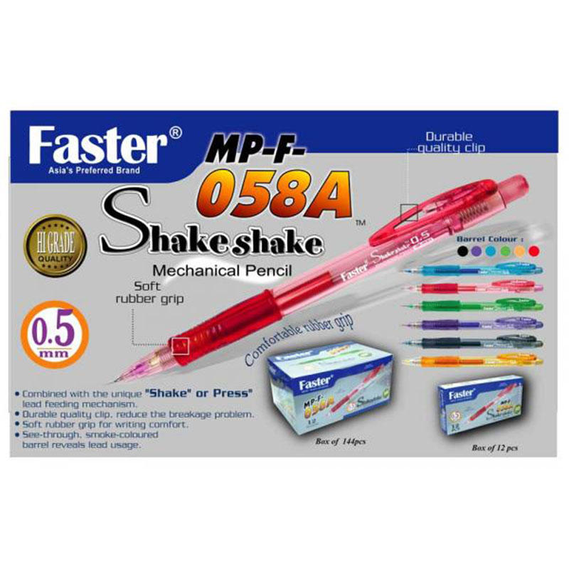 MP-F-058A 0.5mm Faster Mechanical Pencil