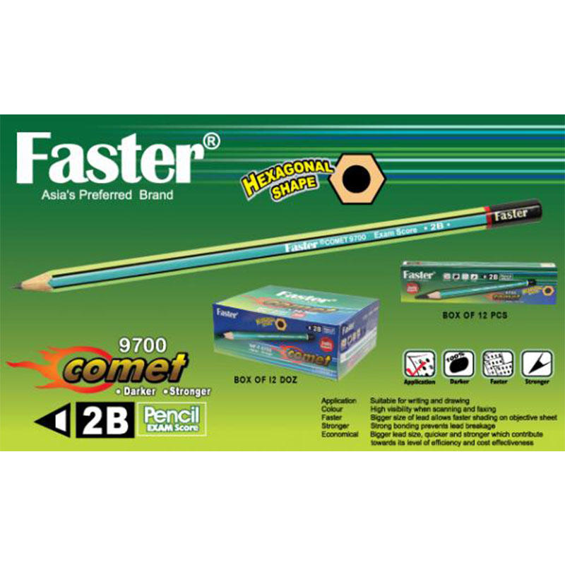 9700 Faster 2B Pencil