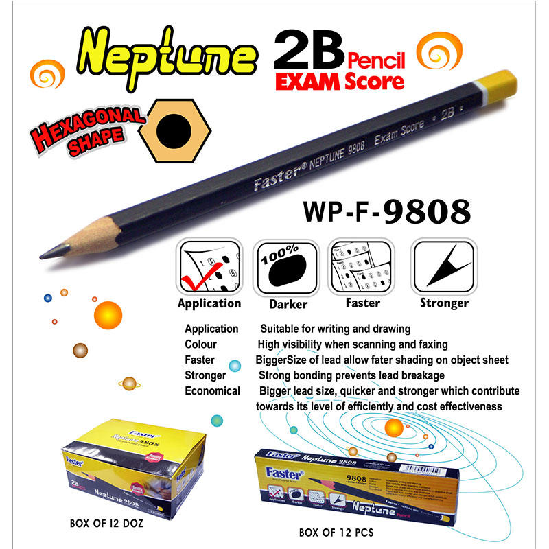 9808 Faster 2B Pencil