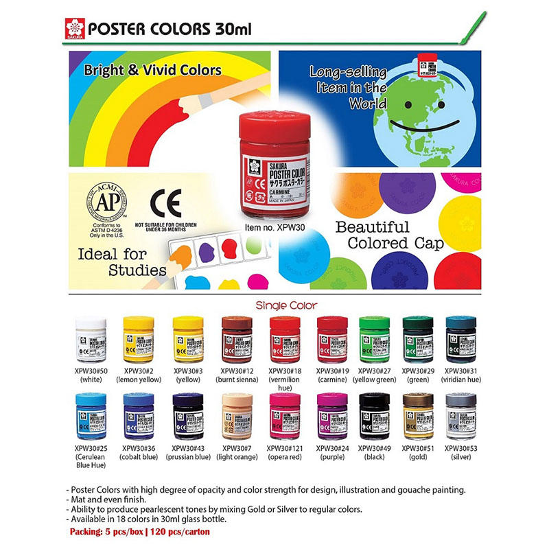 Sakura 30ml Poster Colour