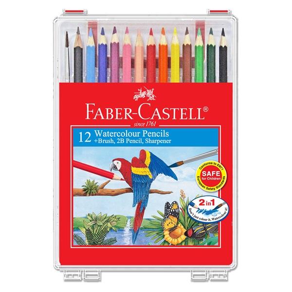 Faber-Castell 12L WaterColour Pencil Wonder Box