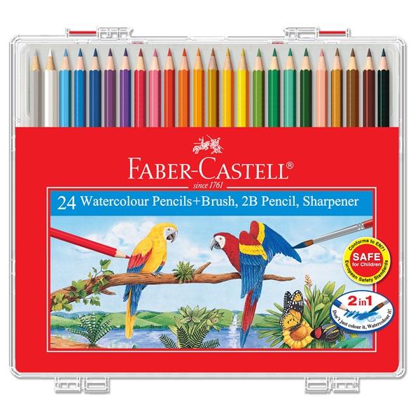 Faber-Castell 24L WaterColour Pencil Wonder Box