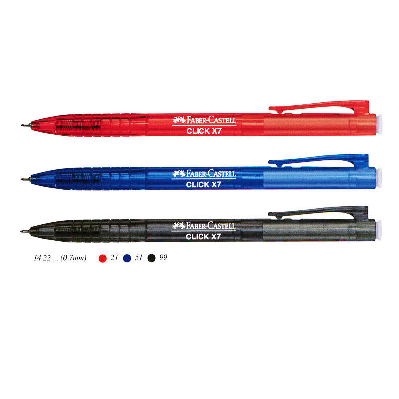 Faber-Castell Click x7 0.7mm Ball Pen